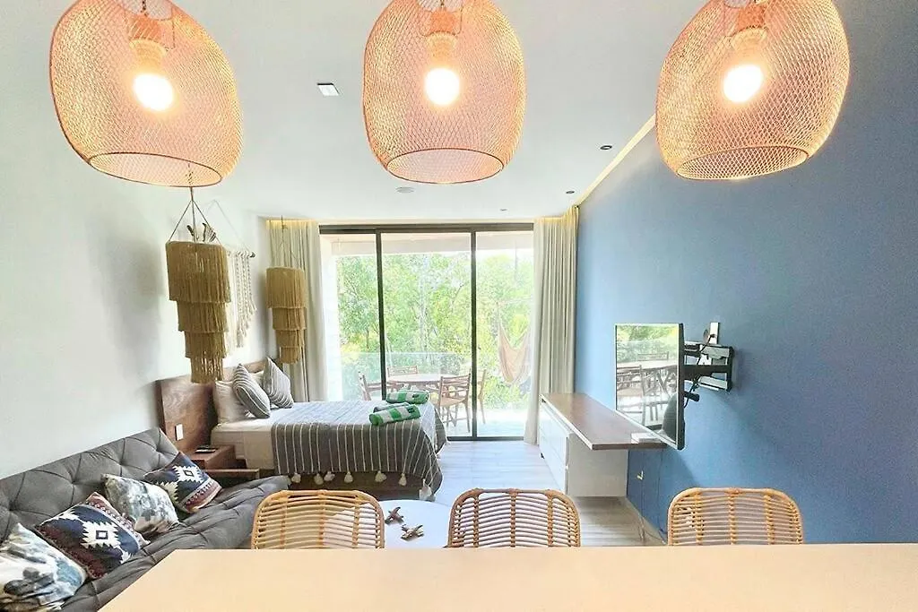 Apartament Dream Studio En Aldea Zama Rooftop Pool Blu Tulum