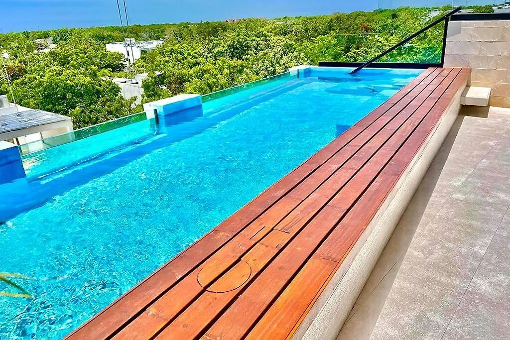Dream Studio En Aldea Zama Rooftop Pool Blu Tulum Meksyk